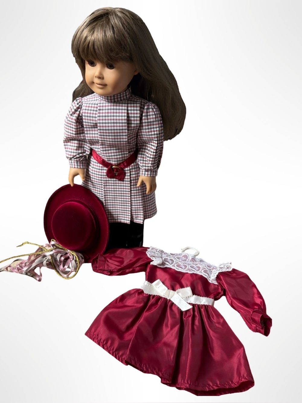 RARE White Body Samantha Parkington Doll - 1980s Pleasant Company + Extras - Picture 10 of 16